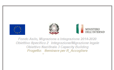Evento conclusivo Progetti FAMI 