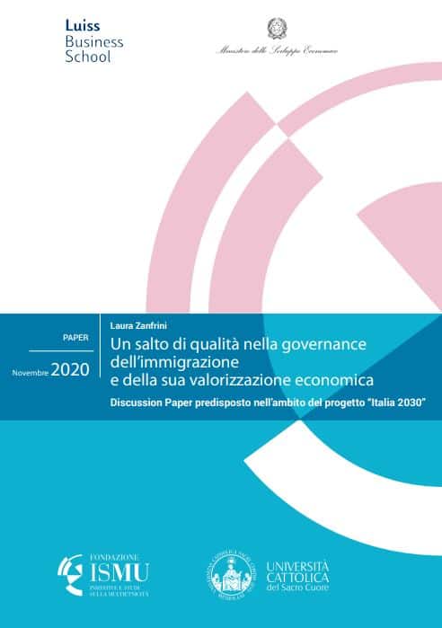 Un salto di qualità nella governance dell'immigrazione e della sua valorizzazione economica