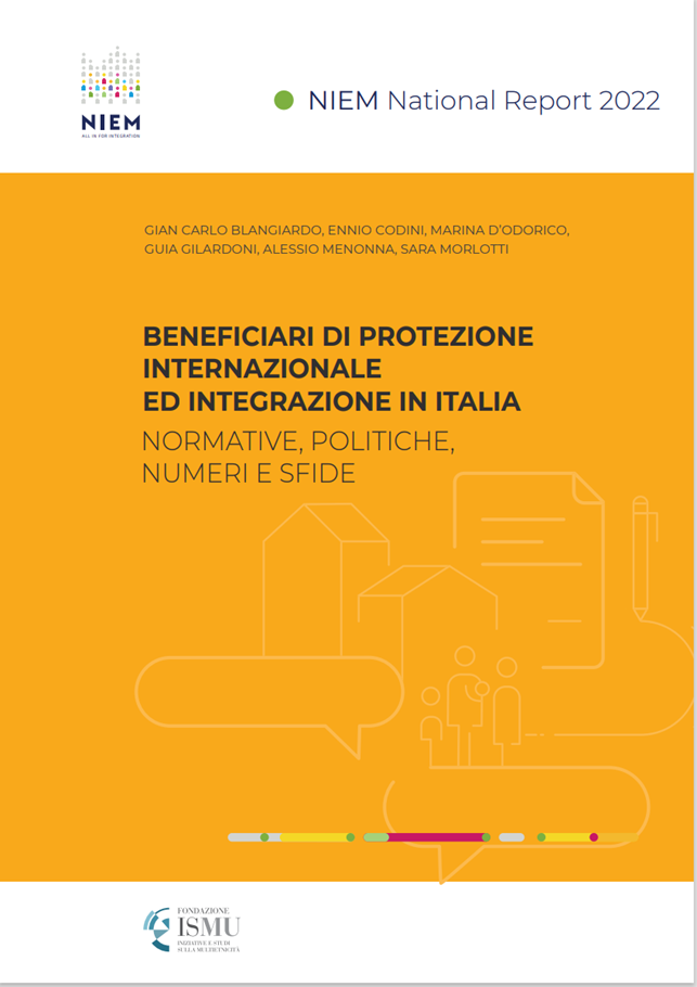 Copertina_Report NIEM 2022_Beneficiari protezione internazionale