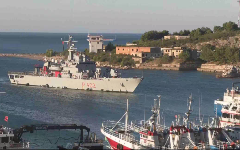 16 ottobre 2024: sbarcati in Albania i primi 16 migranti